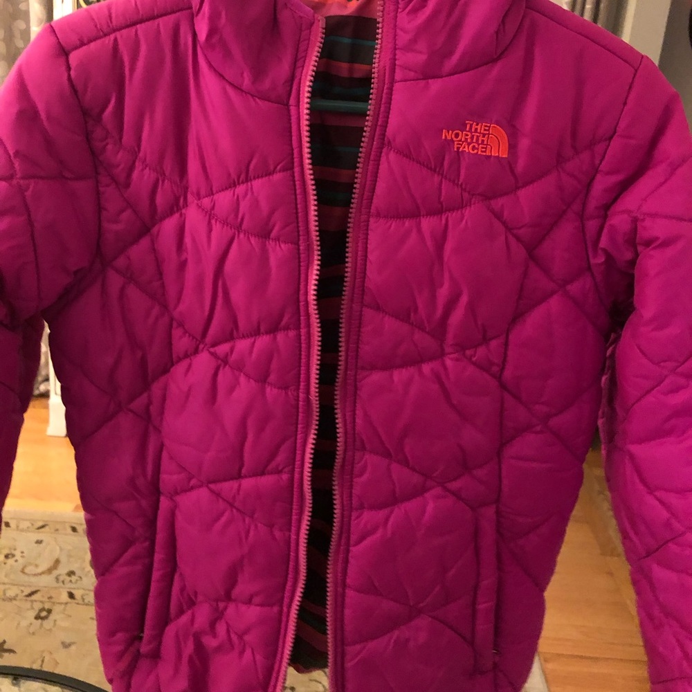 Girls The North Face Perrito Reversible Jacket